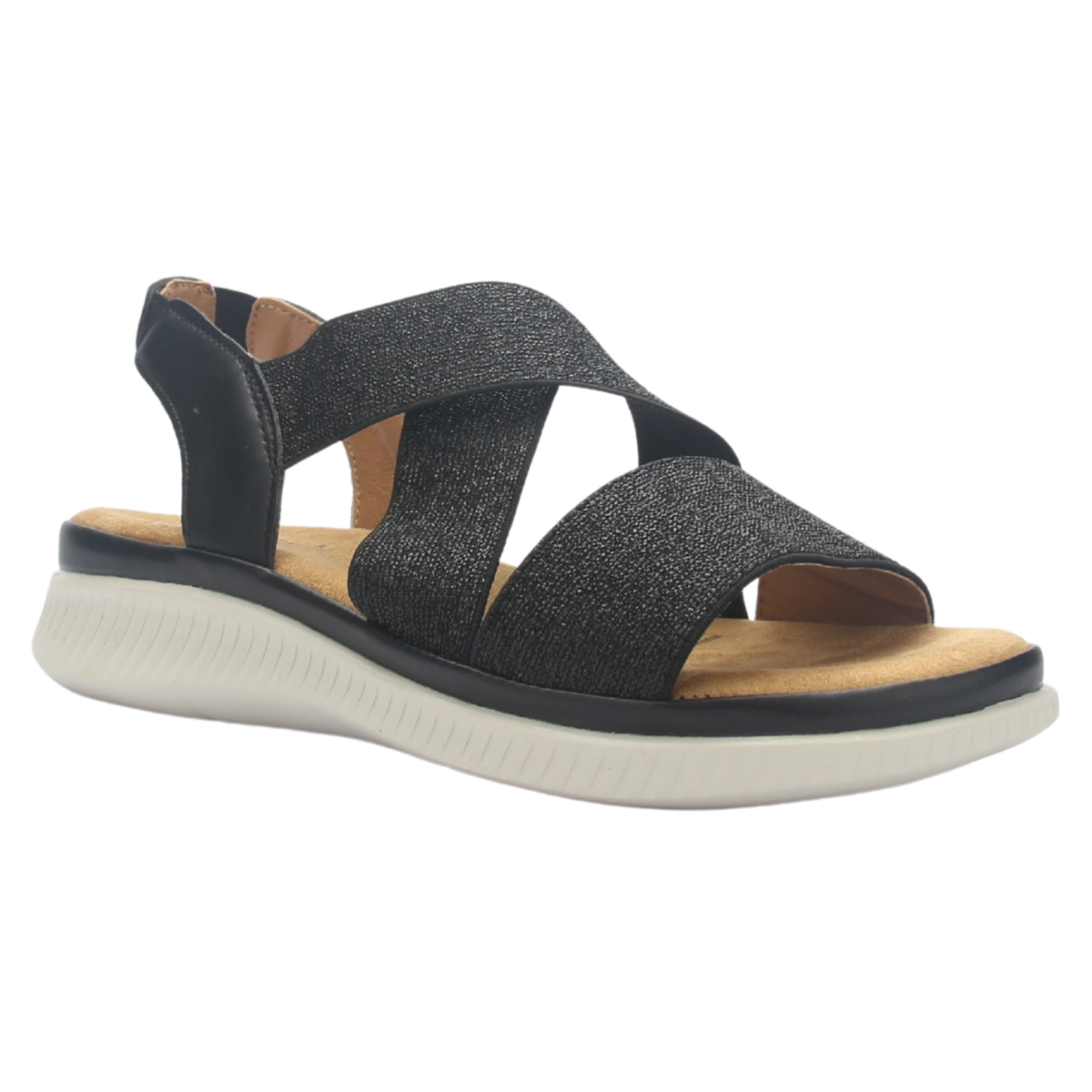 Sandalia Mujer Chalada Malibu-1 Negro Casual