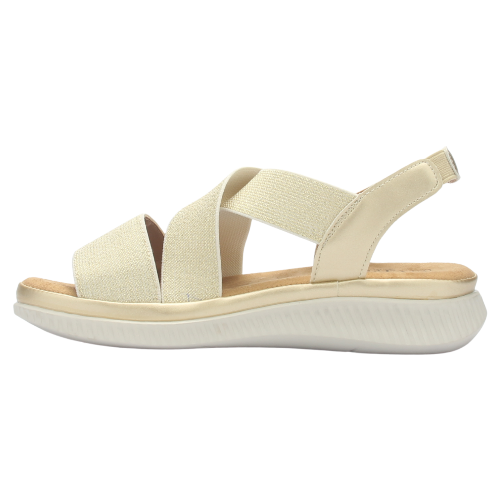 Sandalia Mujer Chalada Malibu-1 Dorado Casual