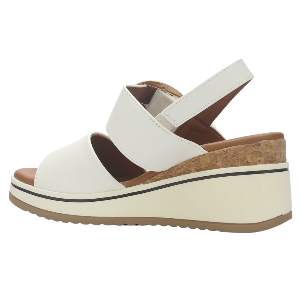 Sandalia Mujer Chalada Monaco-1 Blanco Casual