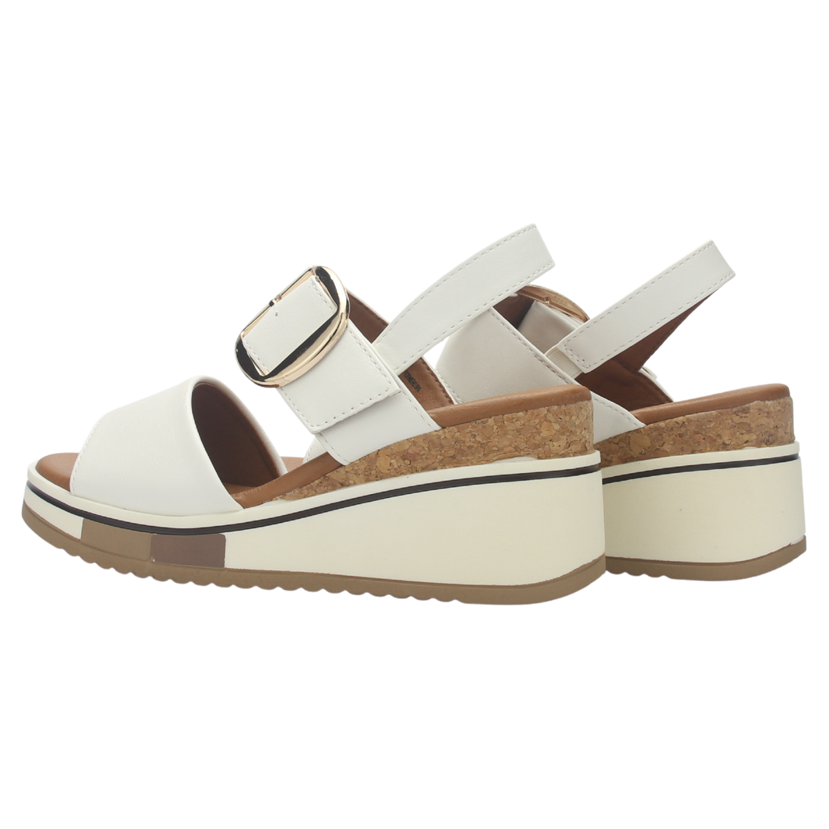 Sandalia Mujer Chalada Monaco-1 Blanco Casual