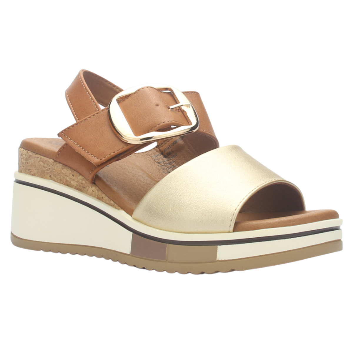 Sandalia Mujer Chalada Monaco-1 Dorado Casual