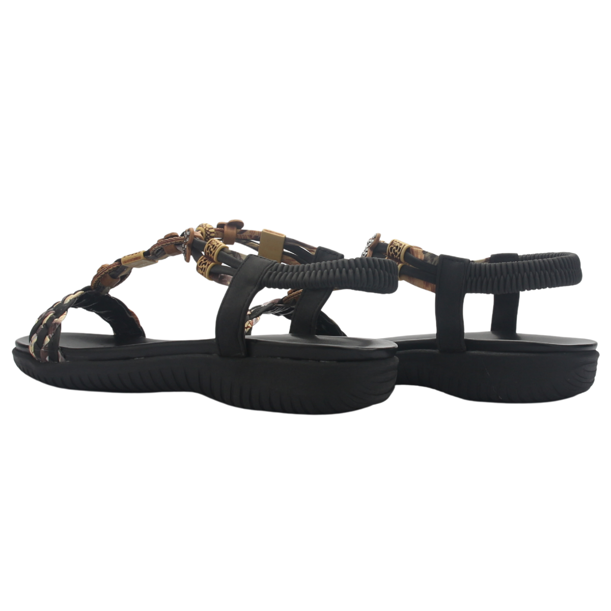 Sandalia de Mujer de color Negro Casual Chalada Clara-11