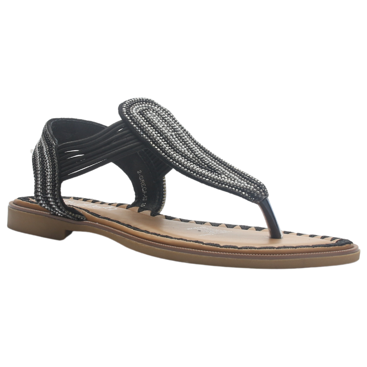 Sandalia de mujer Negro Casual Chalada Greca-67