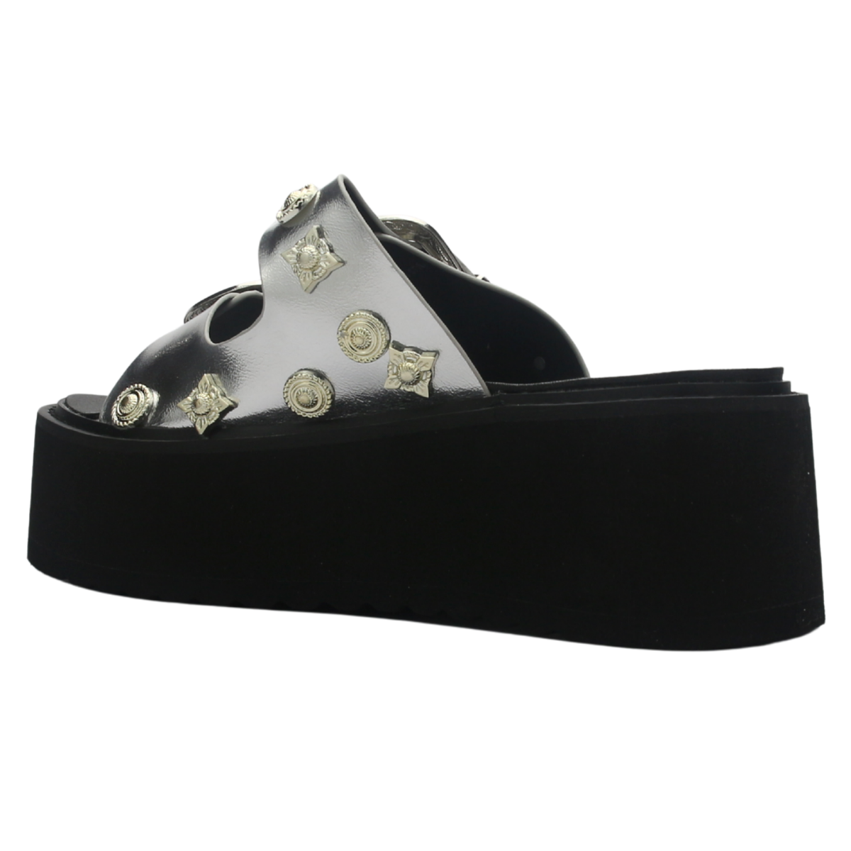 Sandalia de mujer Plateada Casual Chalada Way-20