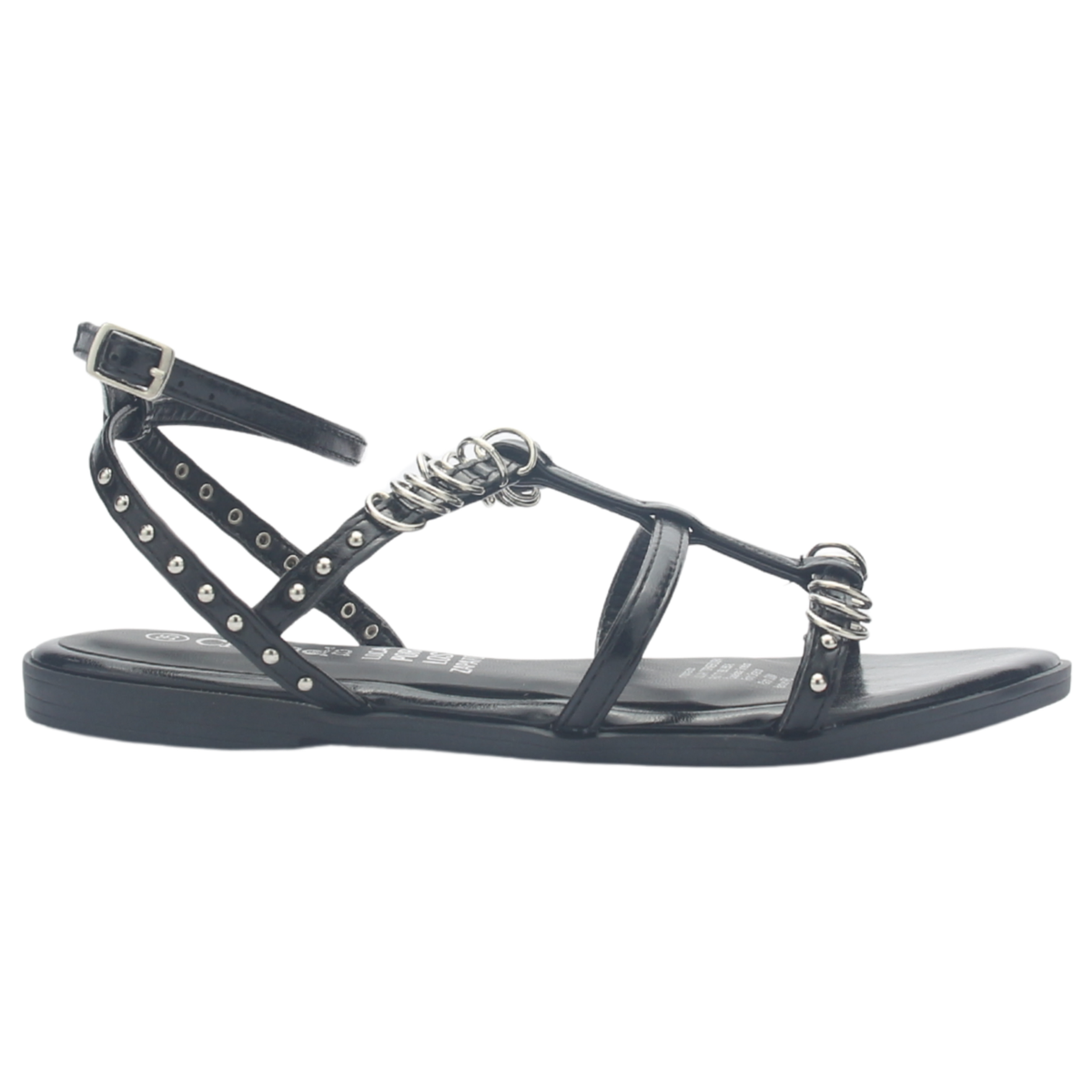 Sandalia de mujer Negro Casual Chalada Alka-2