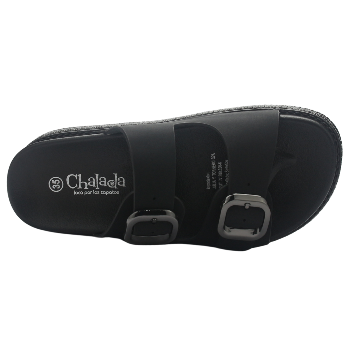 Sandalia de Mujer de color Negro Casual Chalada Yukon-17