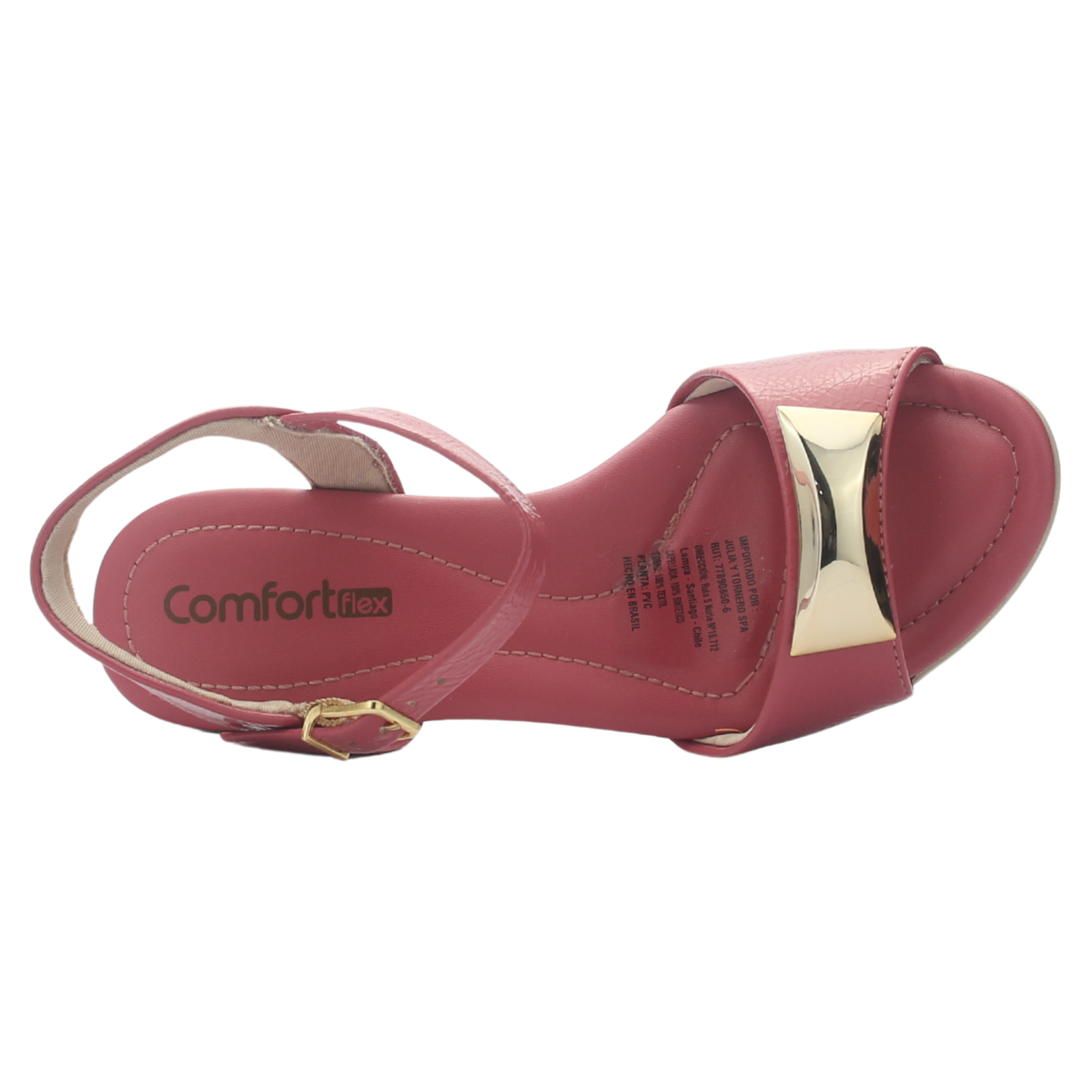 Sandalia Mujer Fucsia Comfortflex 2557402 Casual
