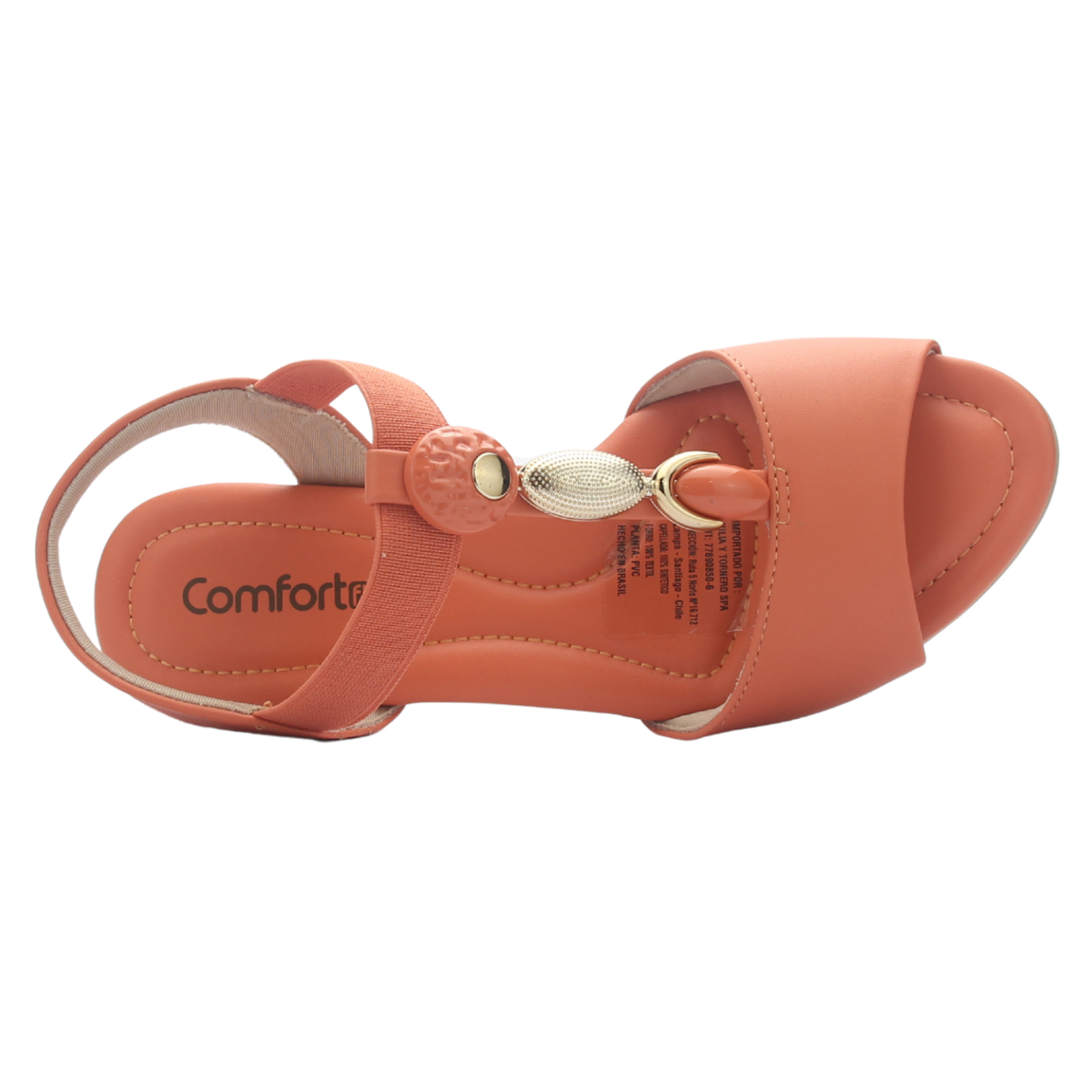 Sandalia Mujer Coral Comfortflex 2557403 Casual