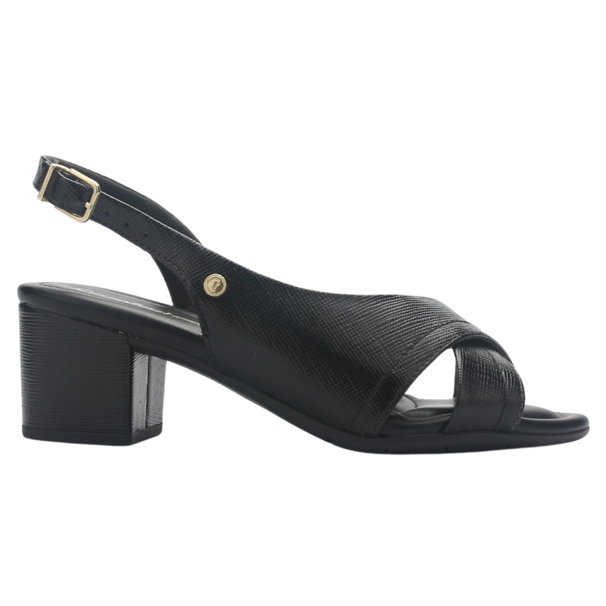 Sandalia Mujer Negro Comfortflex 2557404 Casual