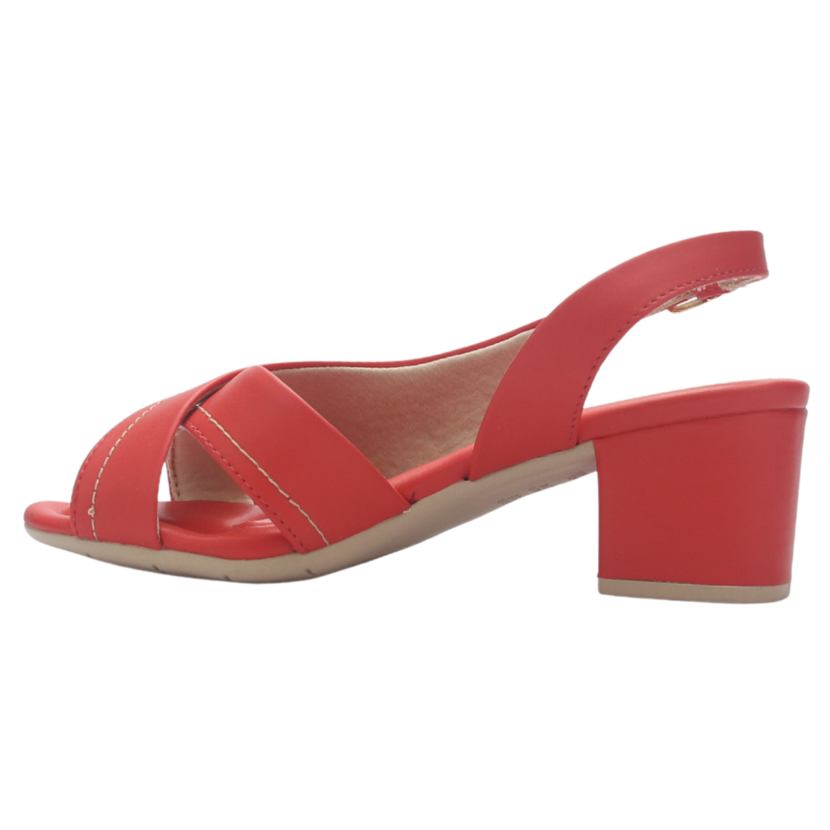 Sandalia Mujer Rojo Comfortflex 2557404 Casual