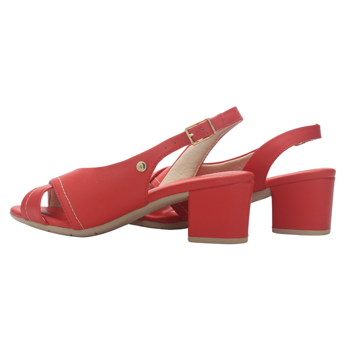 Sandalia Mujer Rojo Comfortflex 2557404 Casual