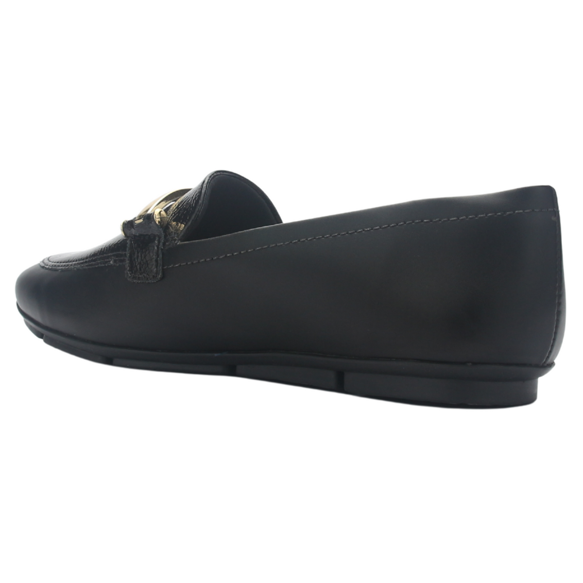 Mocasin Mujer Negro Comfortflex 2563404 Casual