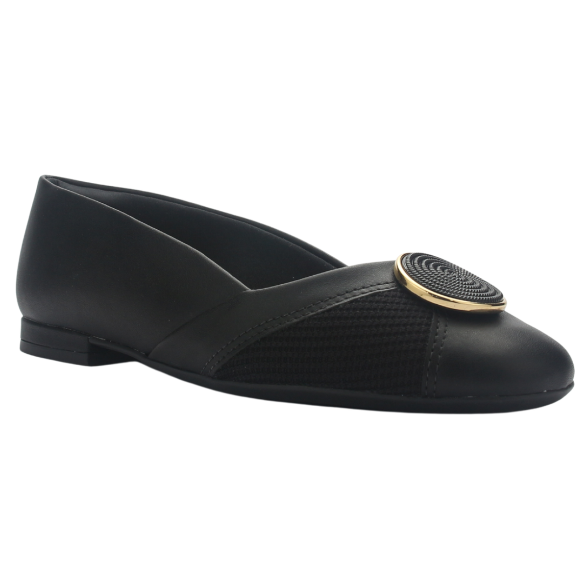 Zapato Mujer Negro Comfortflex 2579402 Casual