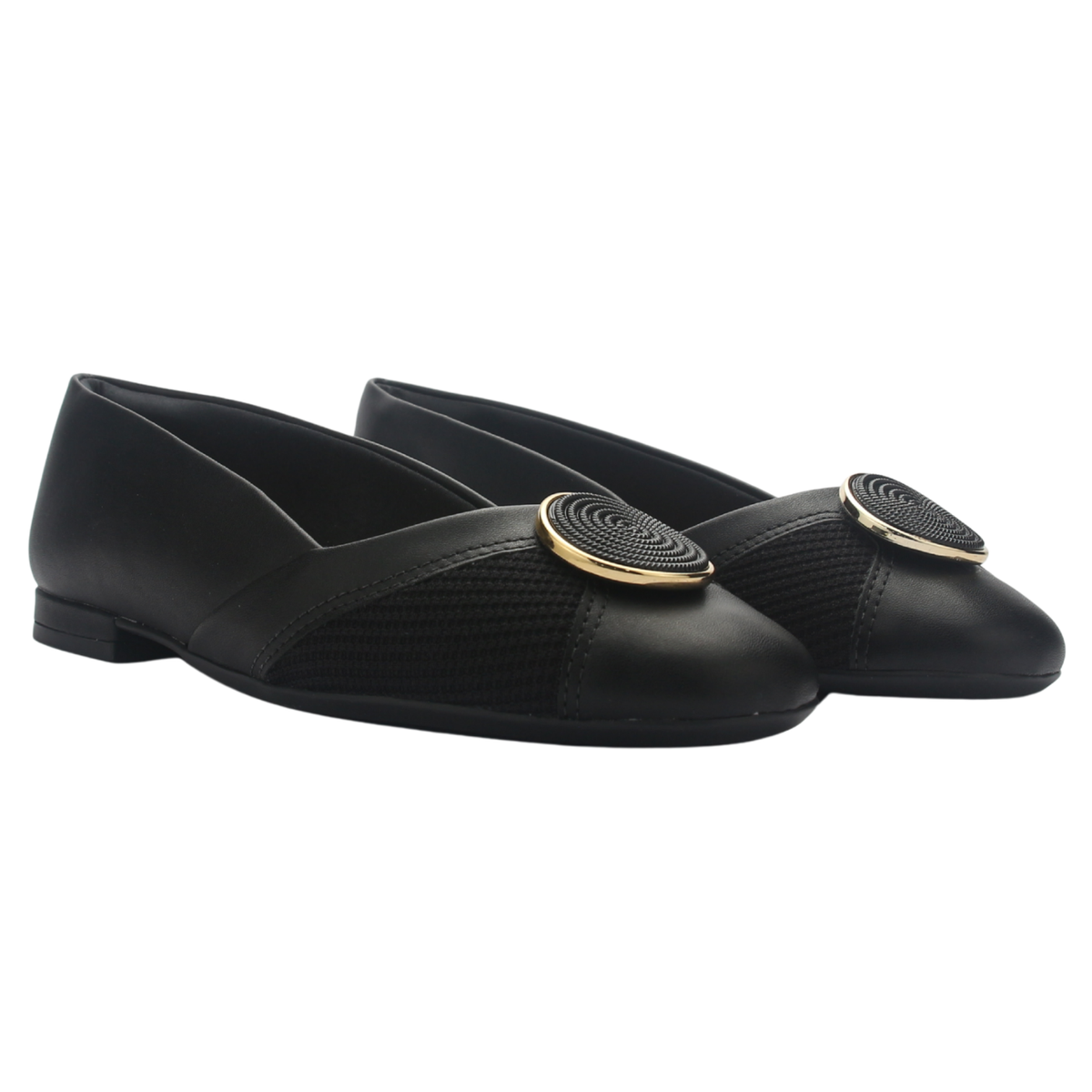 Zapato Mujer Negro Comfortflex 2579402 Casual