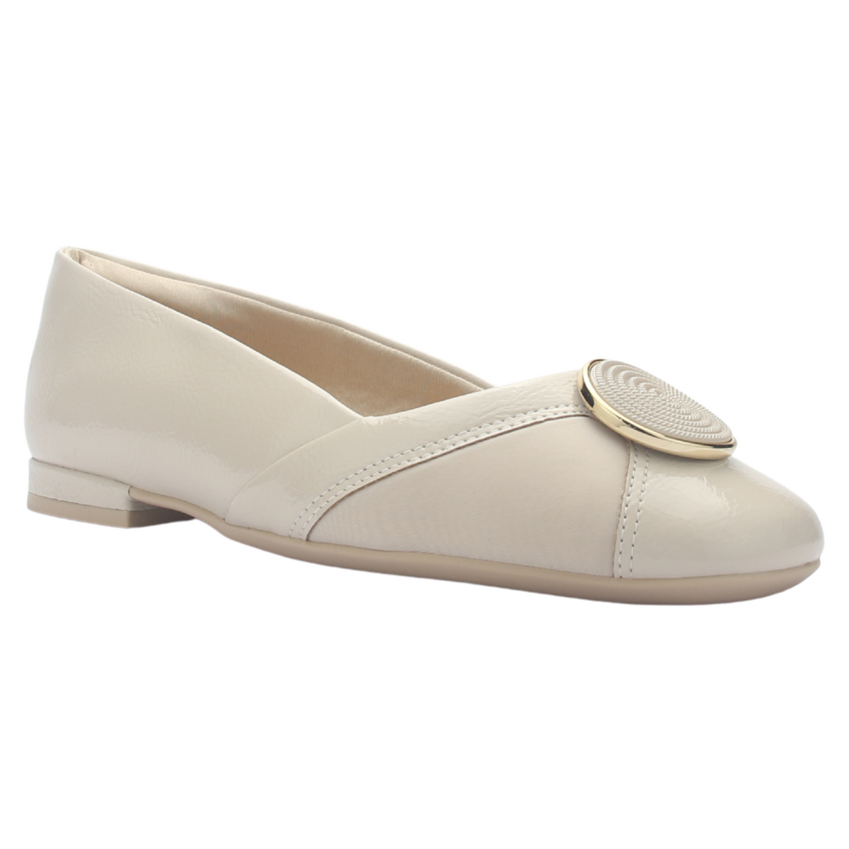 Zapato Mujer Beige Comfortflex 2579402 Casual