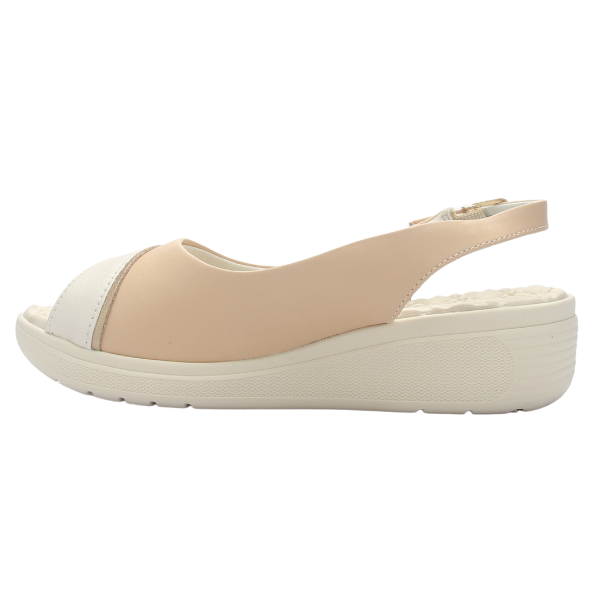 Sandalia Mujer Beige Comfortflex 2586405 Casual