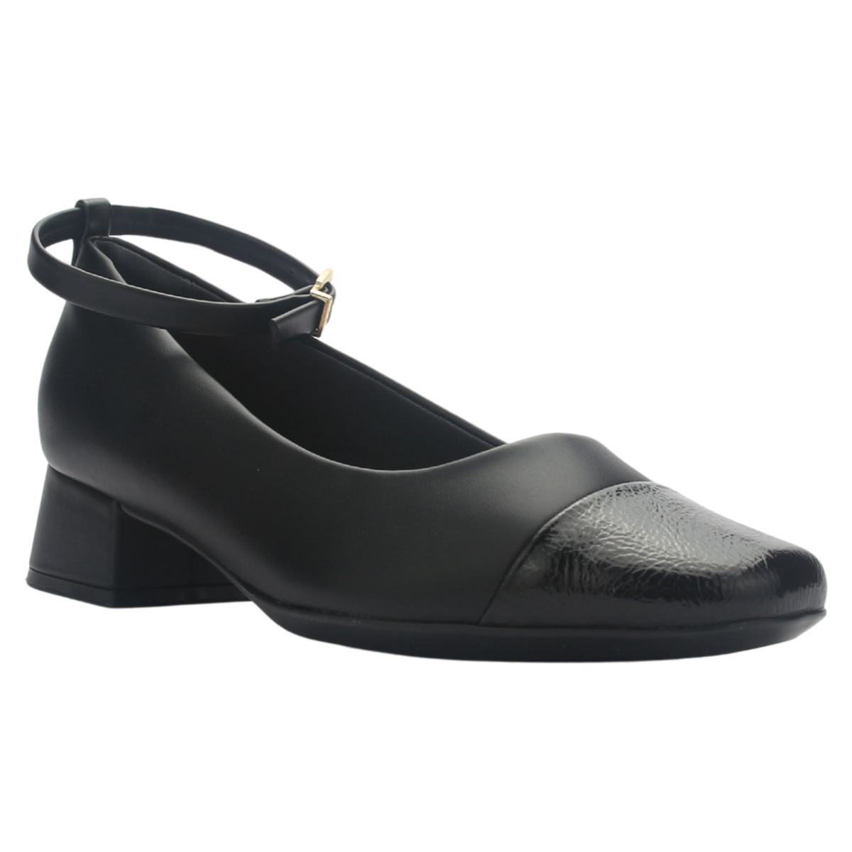 Zapato Mujer Negro Comfortflex 2595403 Casual