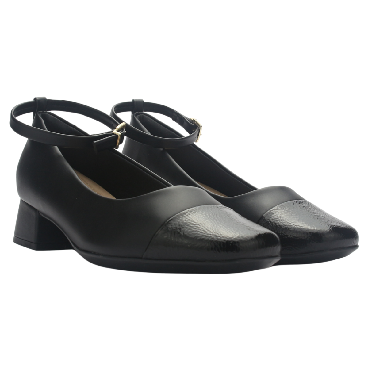 Zapato Mujer Negro Comfortflex 2595403 Casual