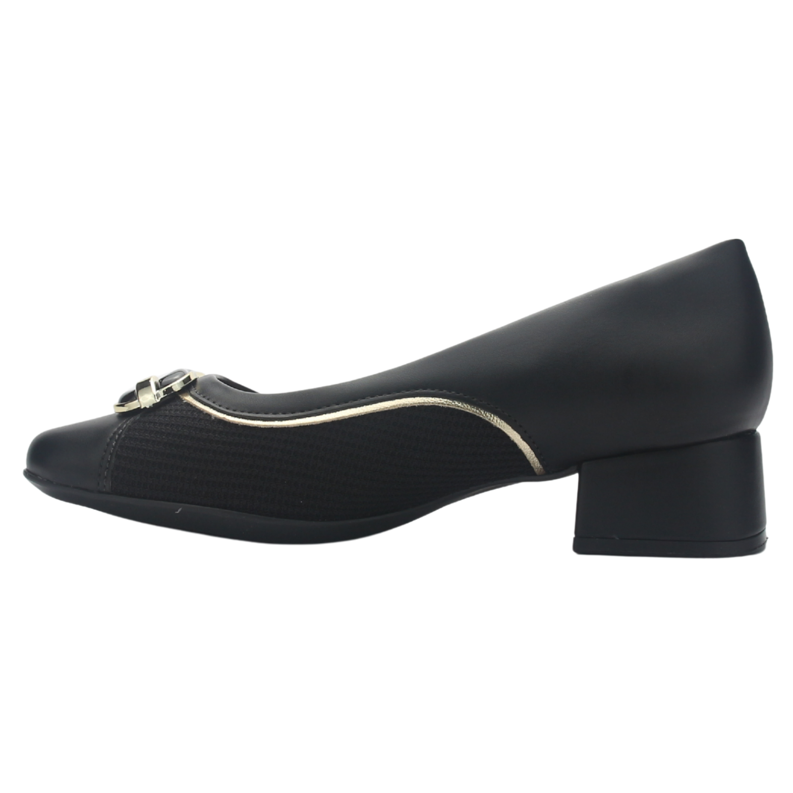 Zapato Mujer Negro Comfortflex 2595404 Casual
