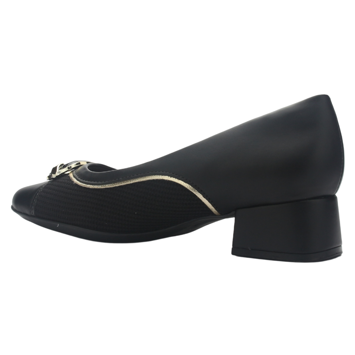 Zapato Mujer Negro Comfortflex 2595404 Casual