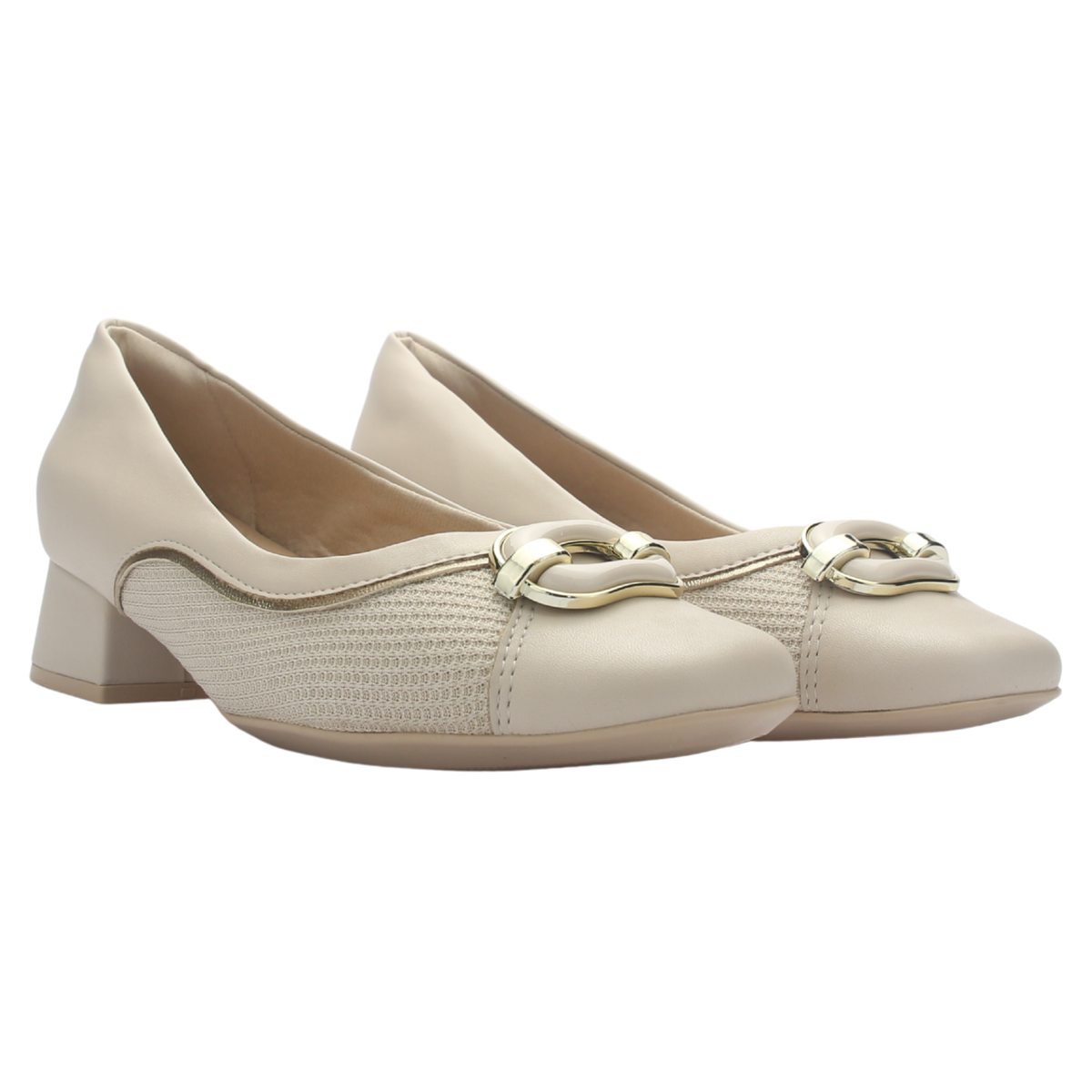 Zapato Mujer Beige Comfortflex 2595404 Casual