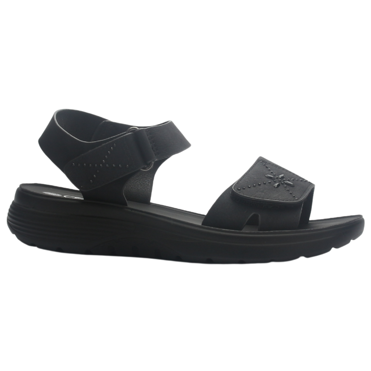 Sandalia de mujer Negro Casual Chalada Bless-1