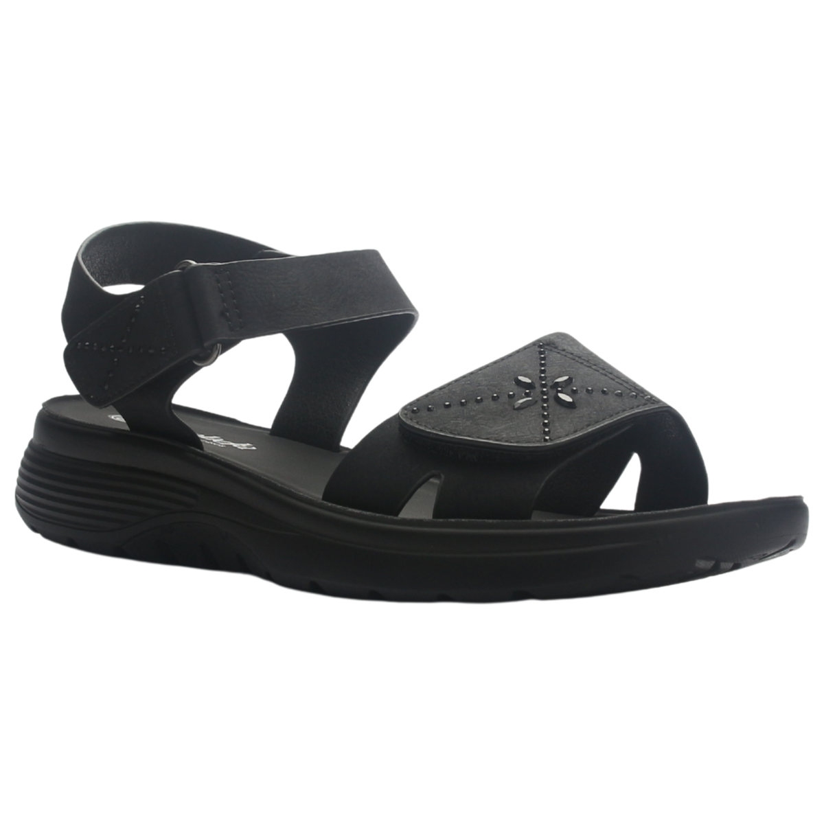 Sandalia de mujer Negro Casual Chalada Bless-1