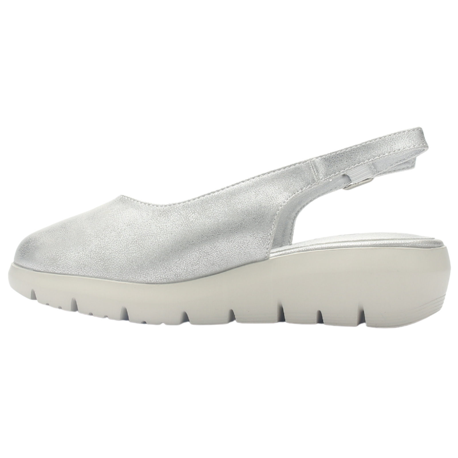 Zapato de mujer Plateado Casual Chalada Marfak-1