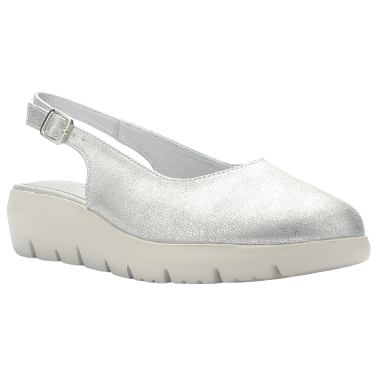 Zapato de mujer Plateado Casual Chalada Marfak-1