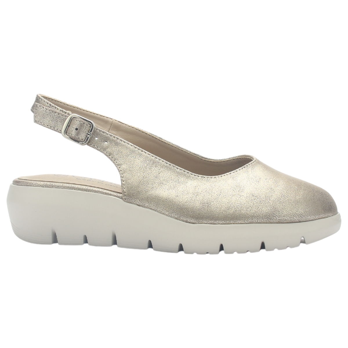 Zapato de mujer Dorado Casual Chalada Marfak-1