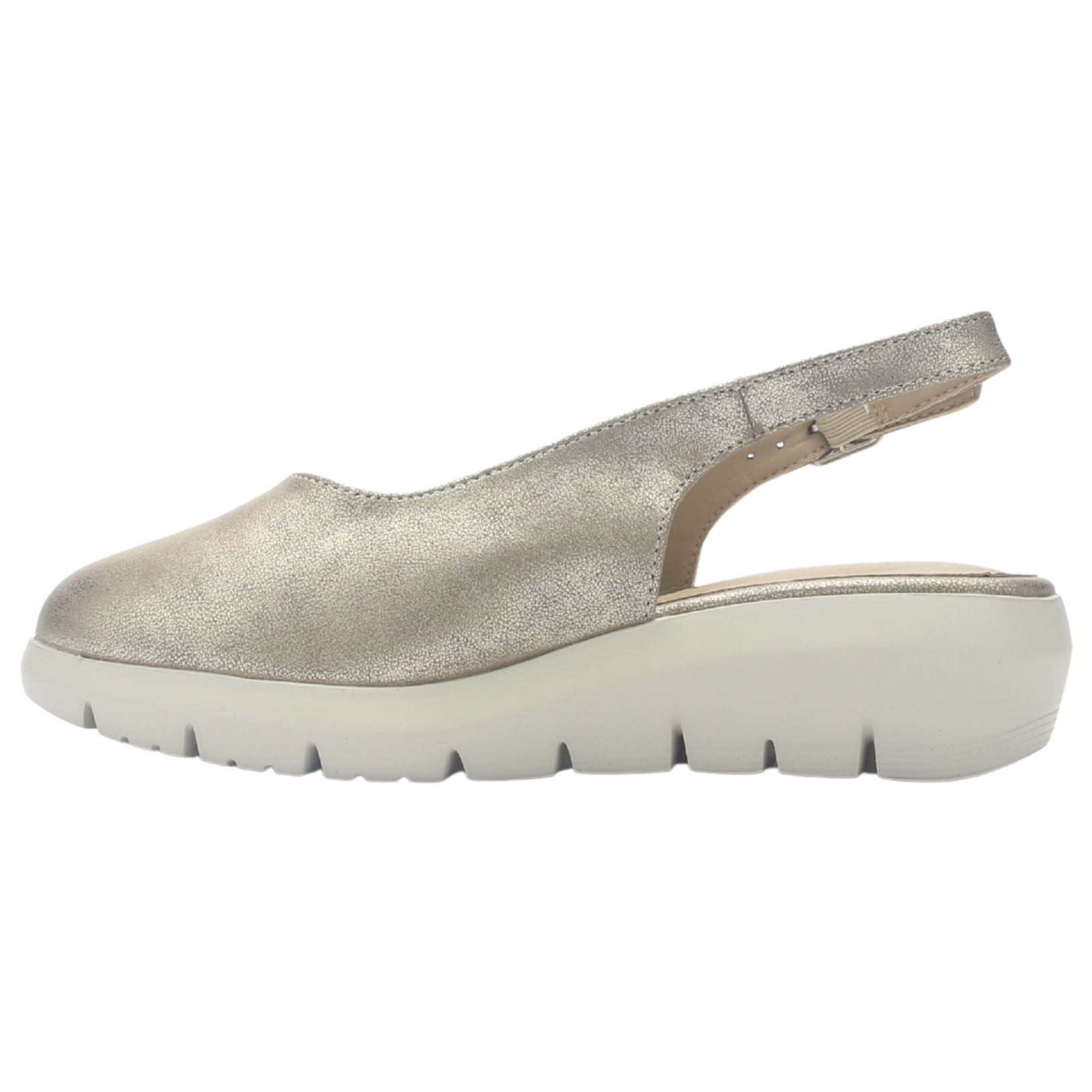 Zapato de mujer Dorado Casual Chalada Marfak-1