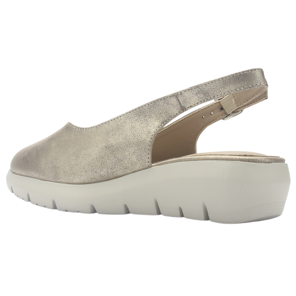 Zapato de mujer Dorado Casual Chalada Marfak-1