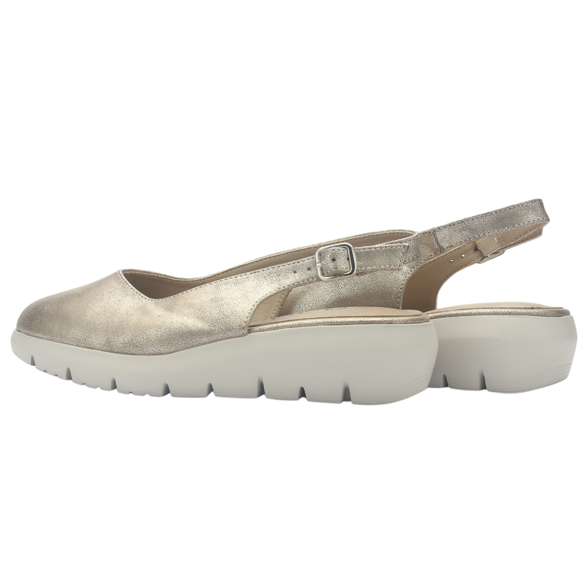 Zapato de mujer Dorado Casual Chalada Marfak-1