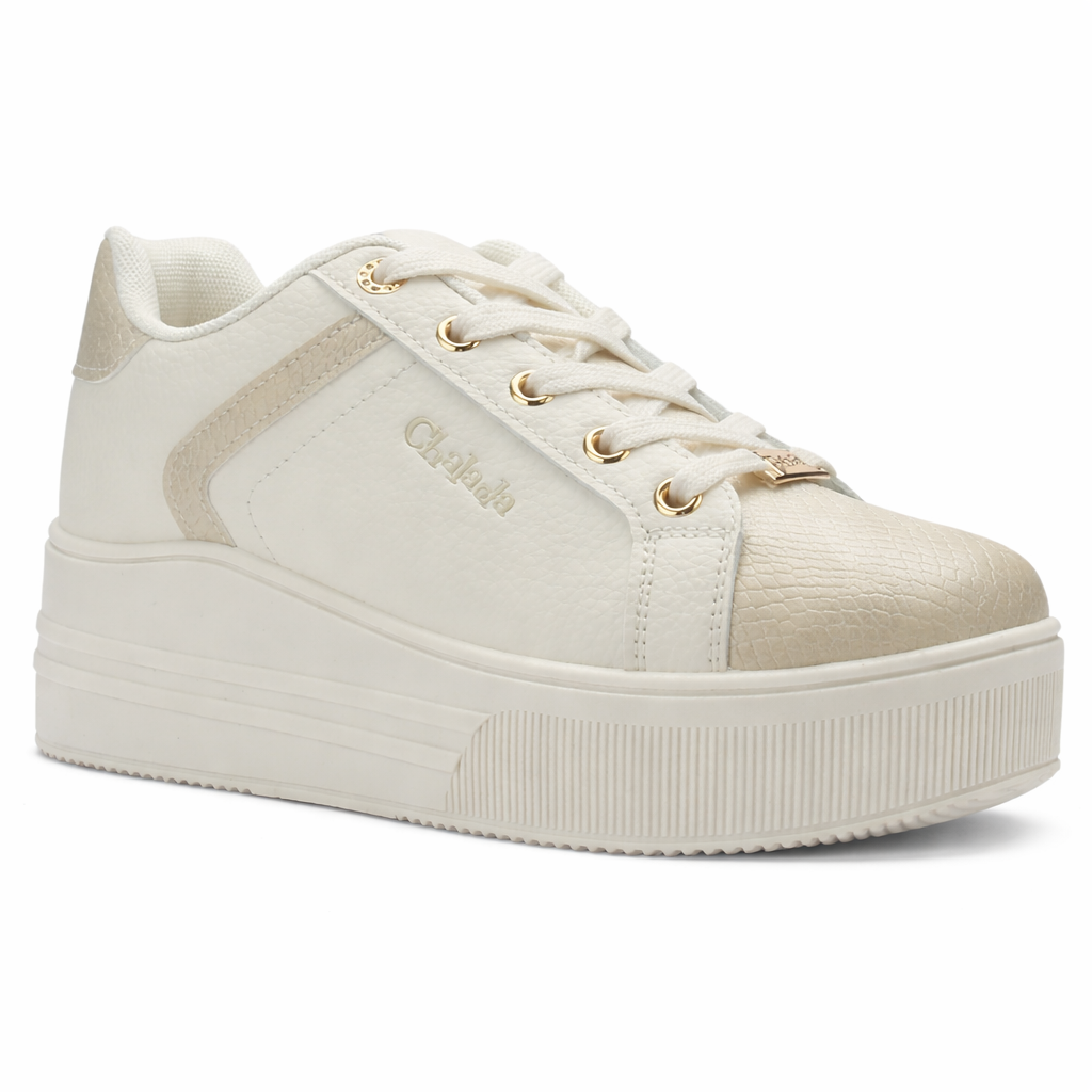 Zapatilla Beige Mujer Urbano Chalada Memphis