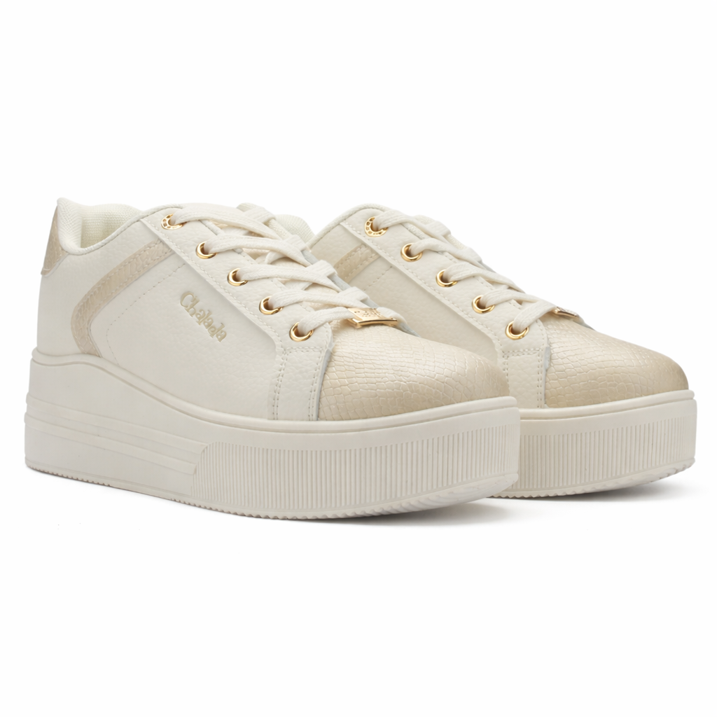 Zapatilla Beige Mujer Urbano Chalada Memphis