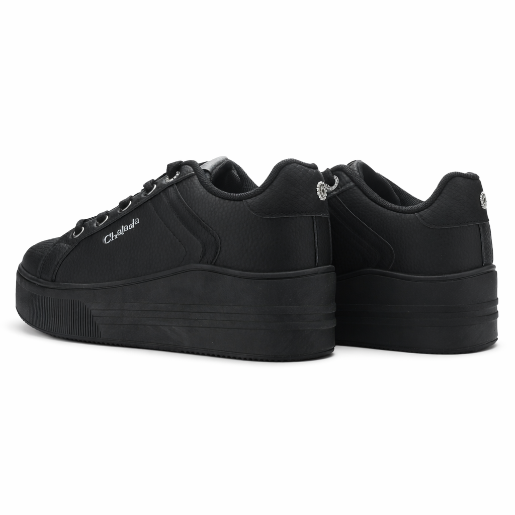 Zapatilla Negro Mujer Urbano Chalada Memphis