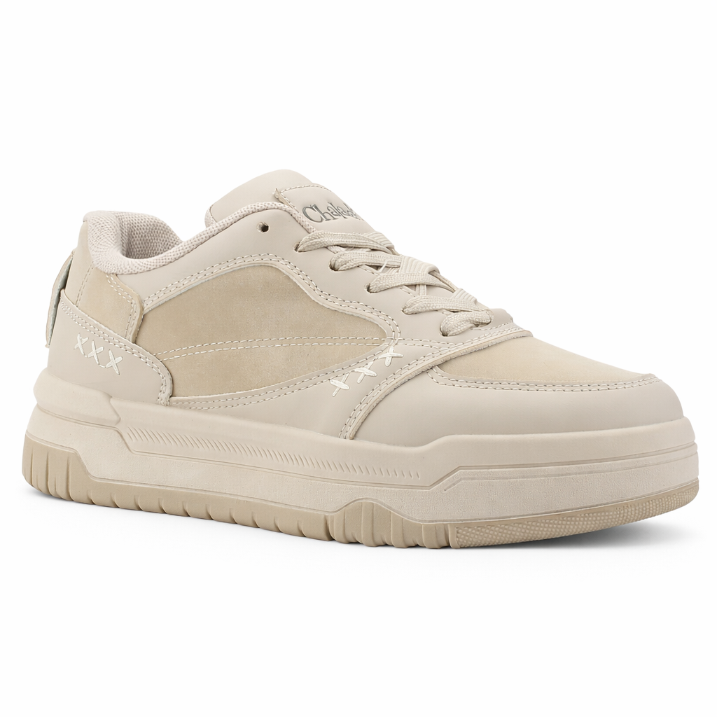 Zapatilla Beige Mujer Urbano Chalada Strada