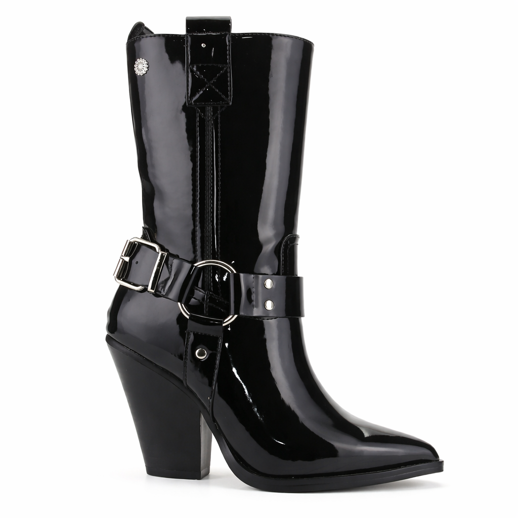 Botin Negro Mujer Casual Chalada Arizona