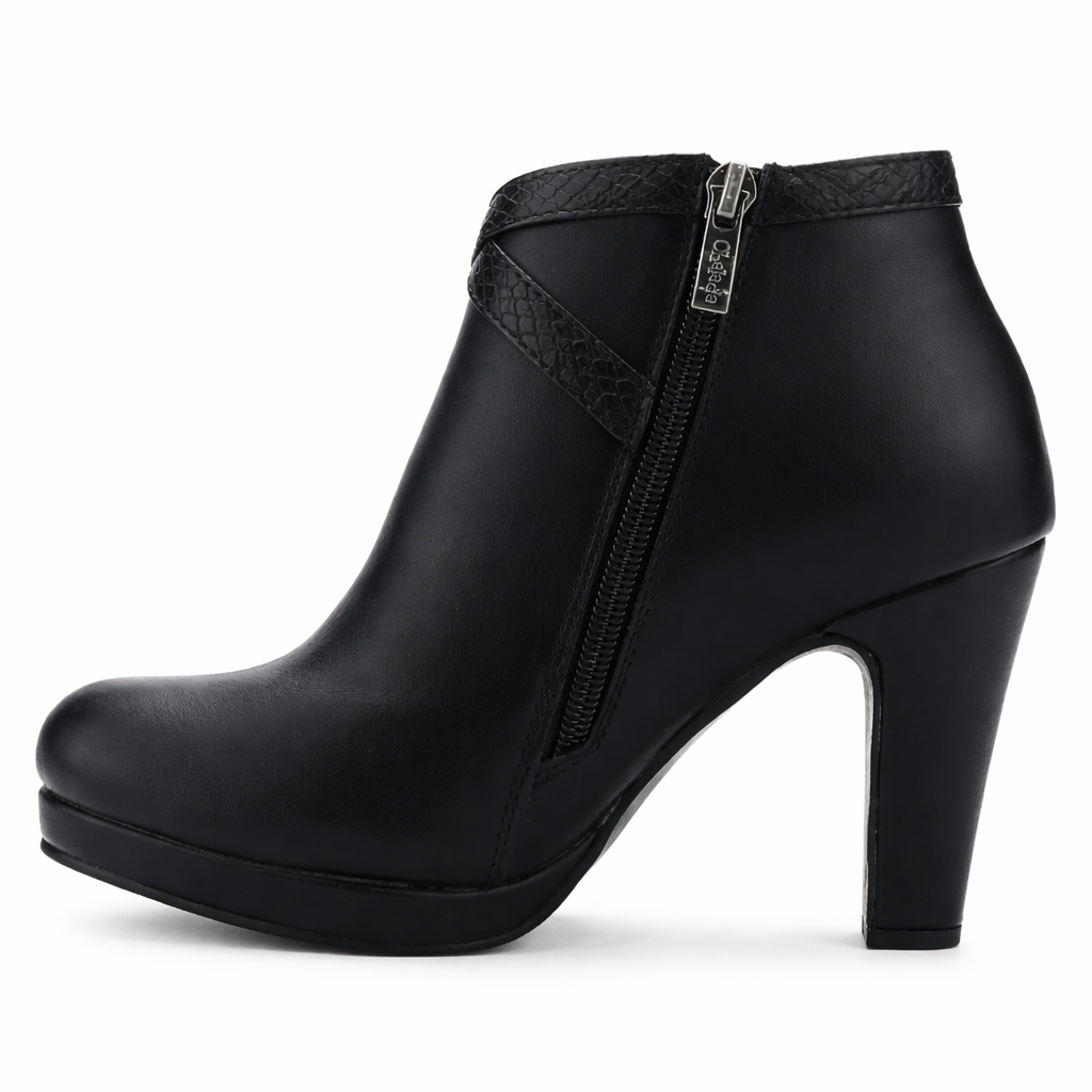 Botin Negro Mujer Casual Chalada Bambina