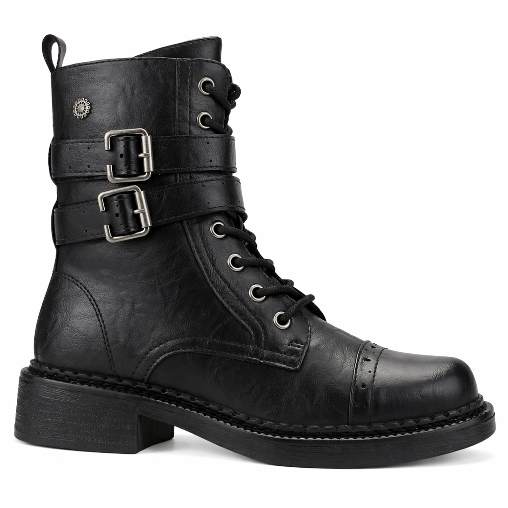 Botin Negro Mujer Casual Chalada Biry