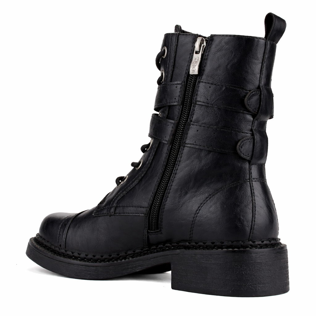Botin Negro Mujer Casual Chalada Biry