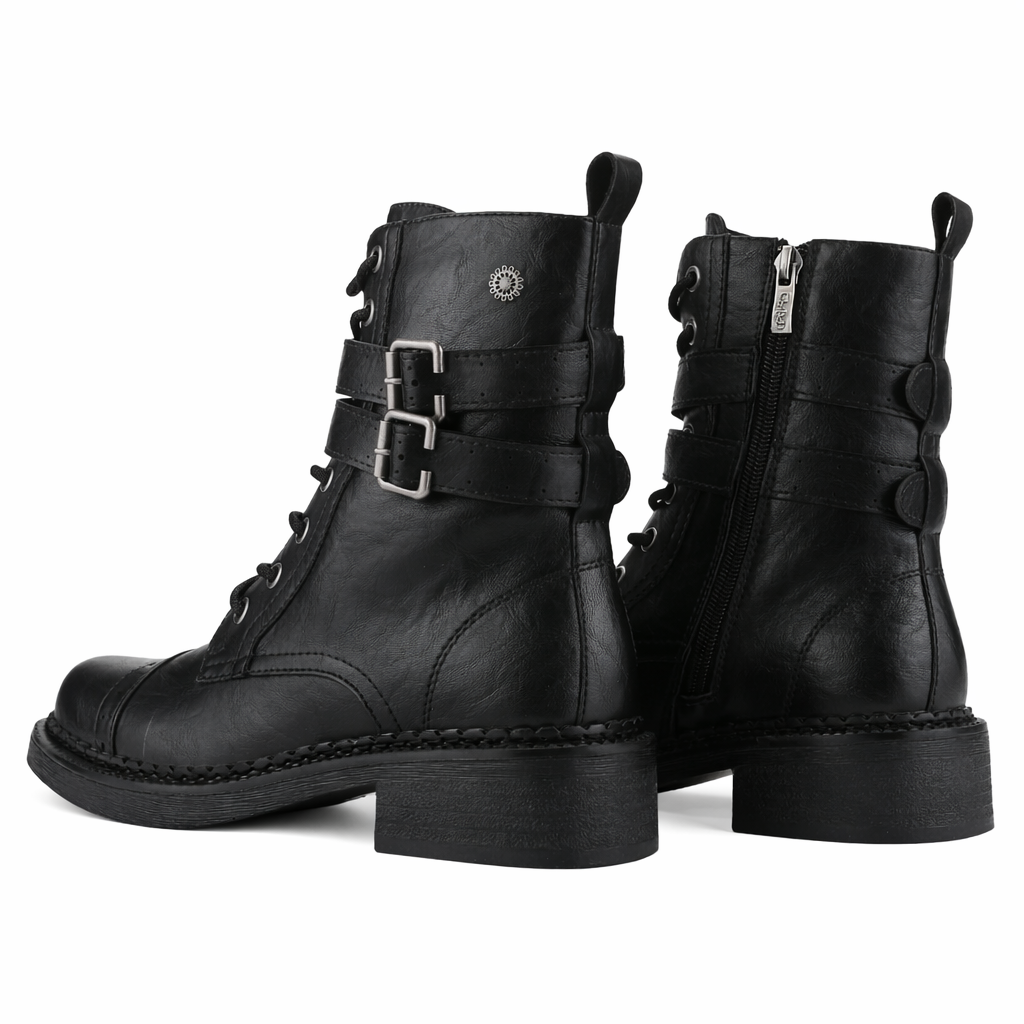 Botin Negro Mujer Casual Chalada Biry