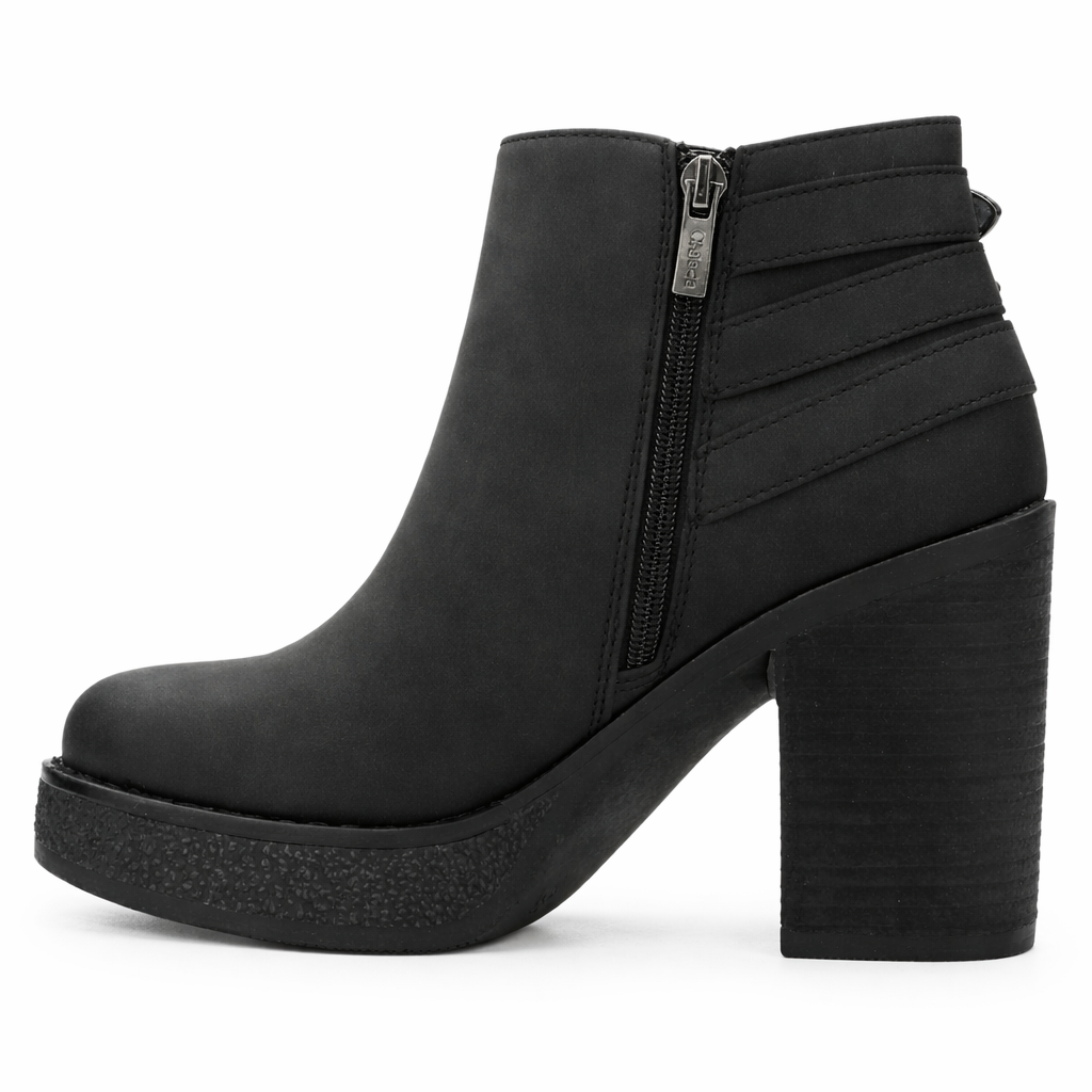 Botin Negro Mujer Casual Chalada Ella