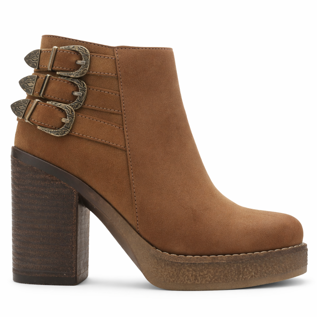 Botin Tostado Mujer Casual Chalada Ella