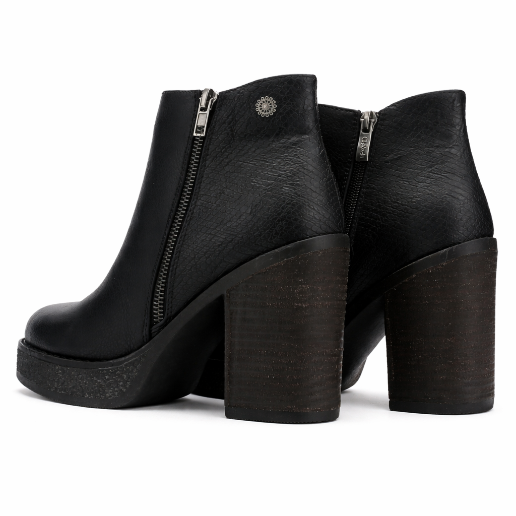 Botin Negro Mujer Casual Chalada Ella