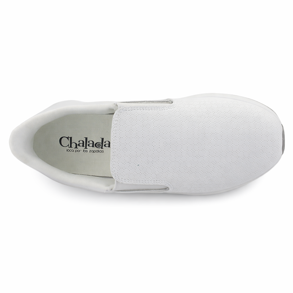 Zapatilla Blanco Mujer Urbano Chalada Vitaon