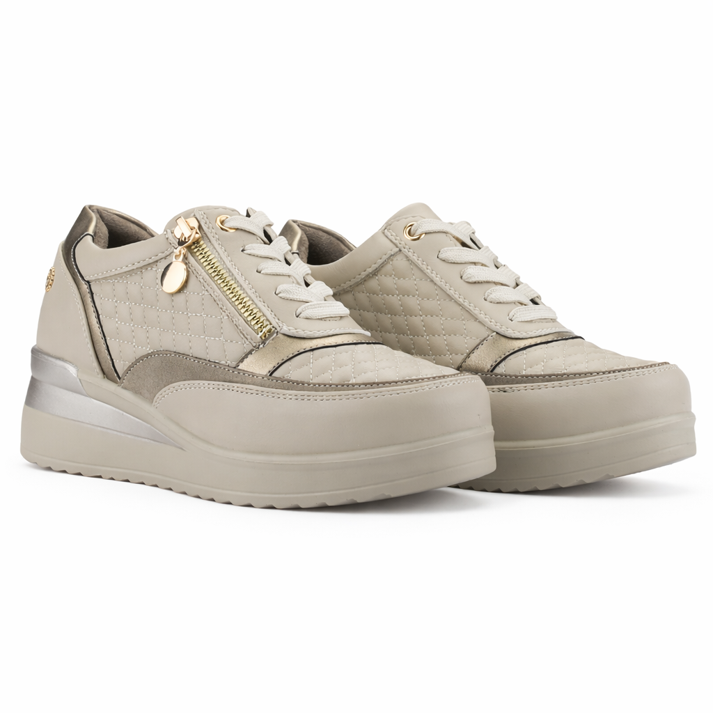 Zapatilla Beige Mujer Urbano Chalada Danay