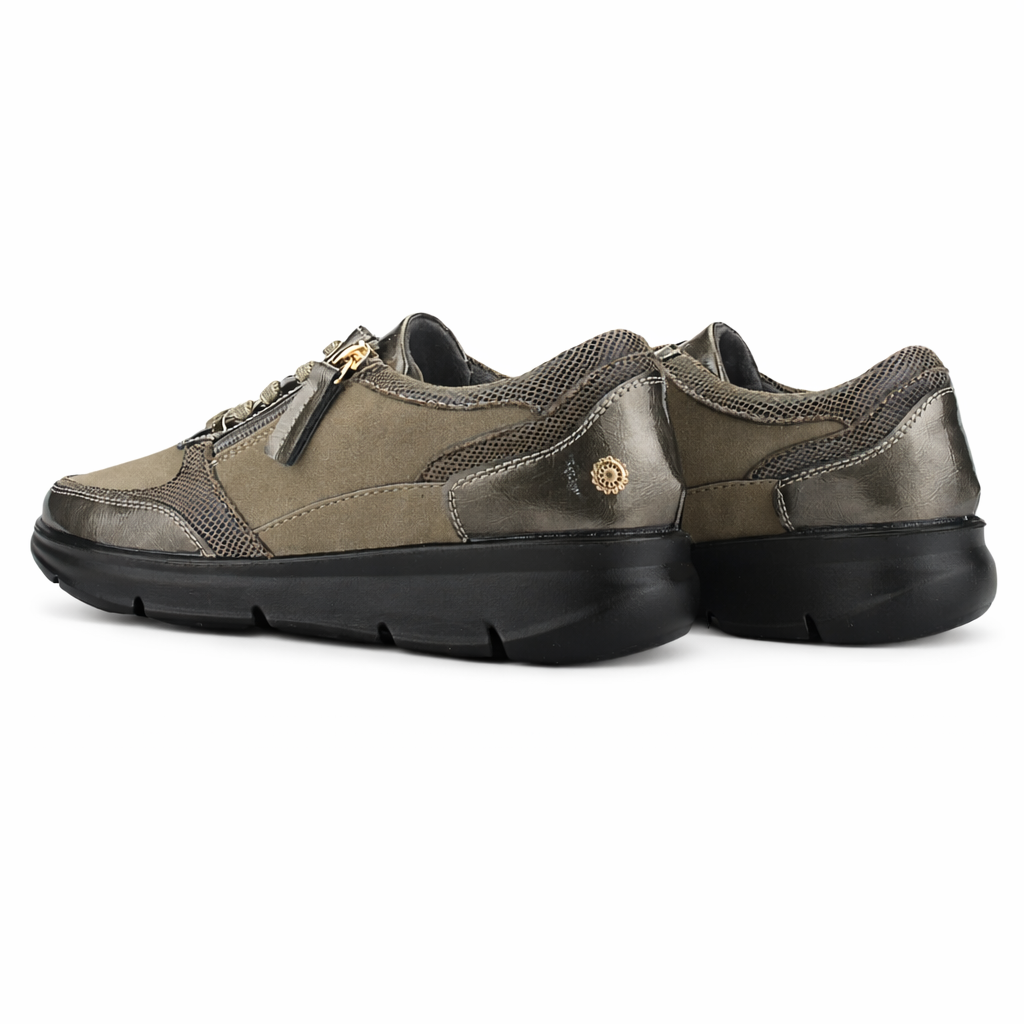 Zapatilla Beige Mujer Casual Chalada Graki