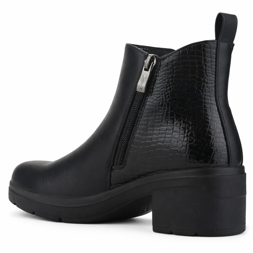 Botin Negro Mujer Casual Chalada Madena