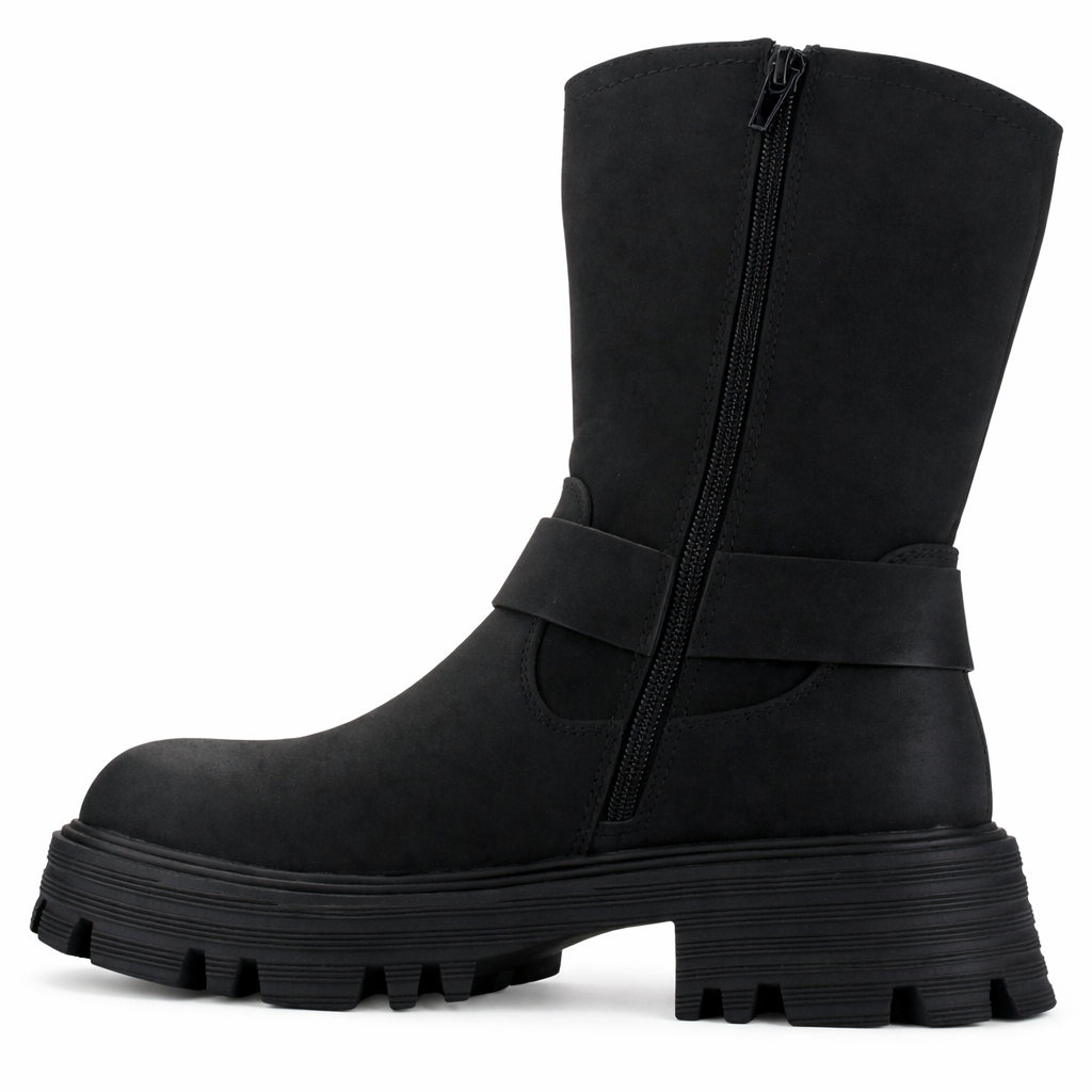 Bota Negro Mujer Casual Chalada Messa